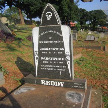 REDDY Jugganathan -1966 &amp; Paravathie -1994