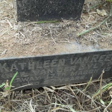 REENEN Amy Kathleen, van nee VAN DER BYL -1970