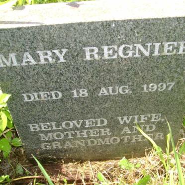 REGNIER Mary -1997