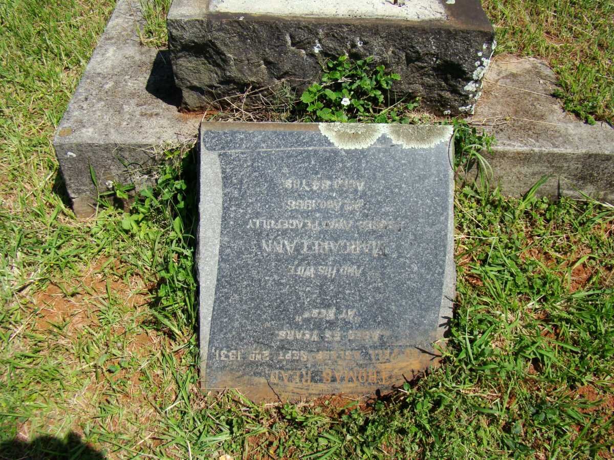 READ Thomas -1931 &amp; Margaret Ann -1966