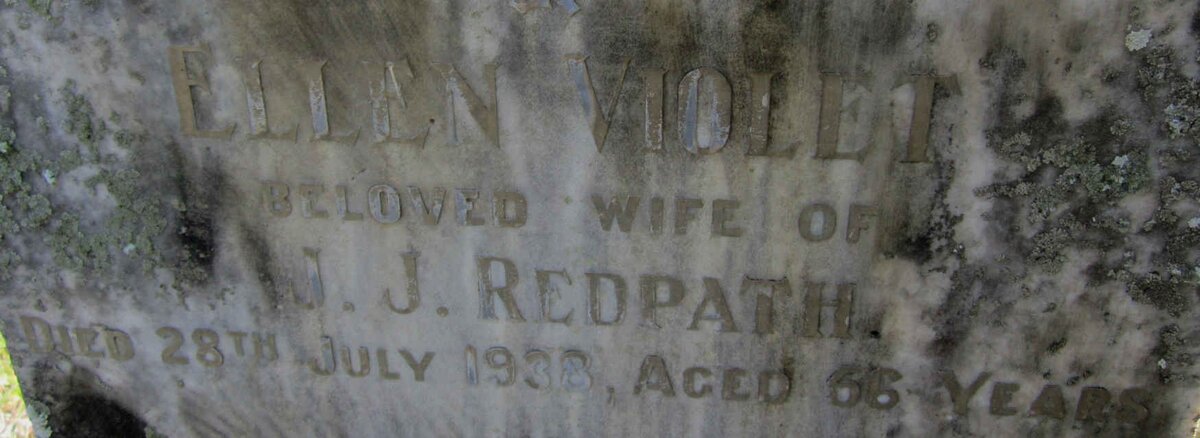 REDPATH Ellen Violet -1938
