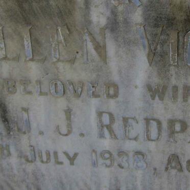 REDPATH Ellen Violet -1938