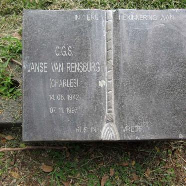 RENSBURG Charles George Smith, Janse van 1942-1997