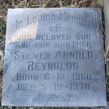REYNOLDS Steven Arnold 1960-1978