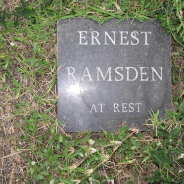 RAMSDEN Ernest