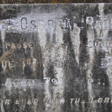 RADFORD Samuel Osborne -1934