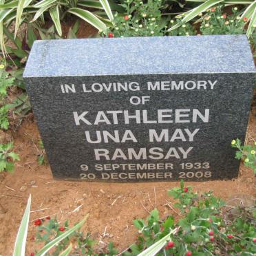 RAMSAY Kathleen Una May 1933-2008