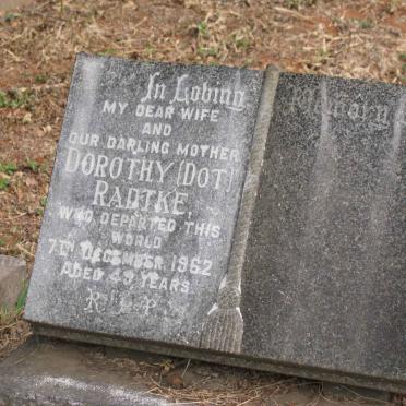 RADTKE Dorothy -1962