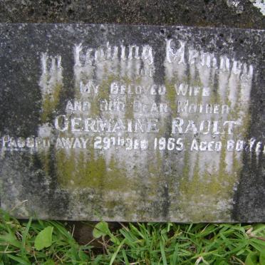 RAULT Germaine -1965