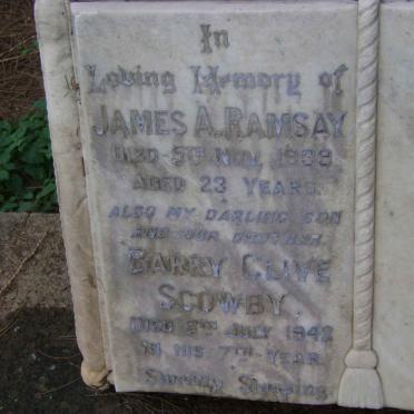 RAMSAY James A. -1939 :: SCOWBY Barry Clive -1942