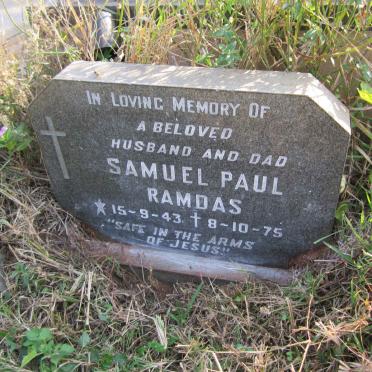 RAMDAS Samuel Paul 1943-1975