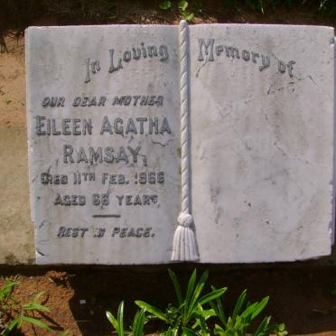 RAMSAY Terence Brian 1925-1993 &amp; Eileen Agatha -1966 