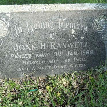 RANWELL Joan H. -1968