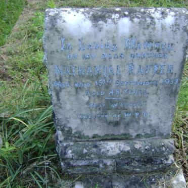 RAFTER Nathanial -1933