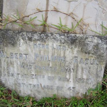 RAOUL Albert Philippe -1962