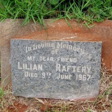 RAFTERY Lilian -1967