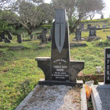 RADEBE Zandile Ruth 1961-2005 