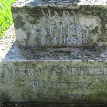 RAFTERY Mary -1958 :: RAFTERY Mary Kathleen -1958