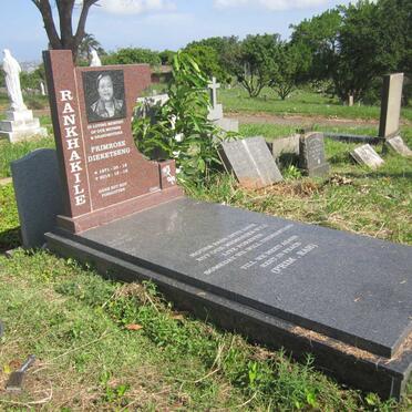 RANKHAKILE Primrose Dieketseng 1971-2016