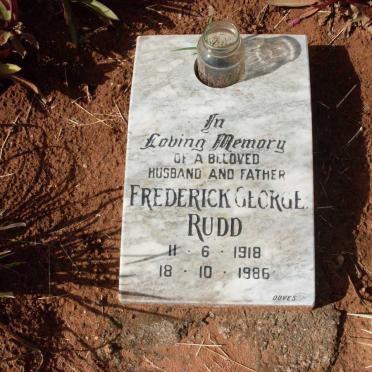 RUDD Frederick George 1918-1986