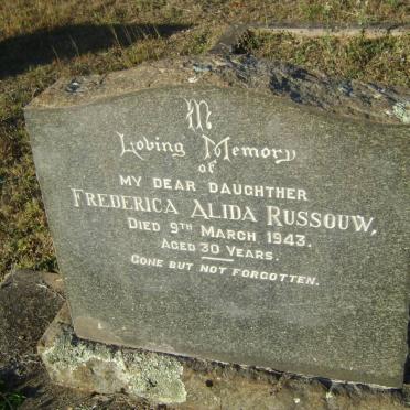 RUSSOUW Frederica Alida -1943