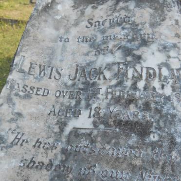 RUSSELL Florence Rosina -1960 :: FINDLAY Lewis Jack -1927