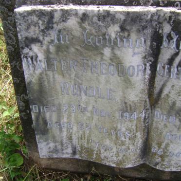 RUNDLE Walter Theodore -1944