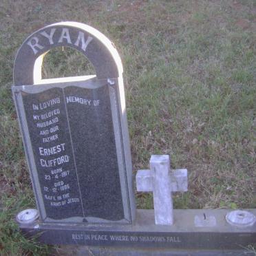 RYAN Ernest Clifford 1917-1985