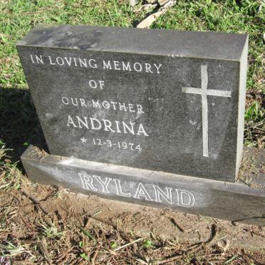 RYLAND Andrina 1974-