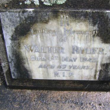 RYDER Walter -1942