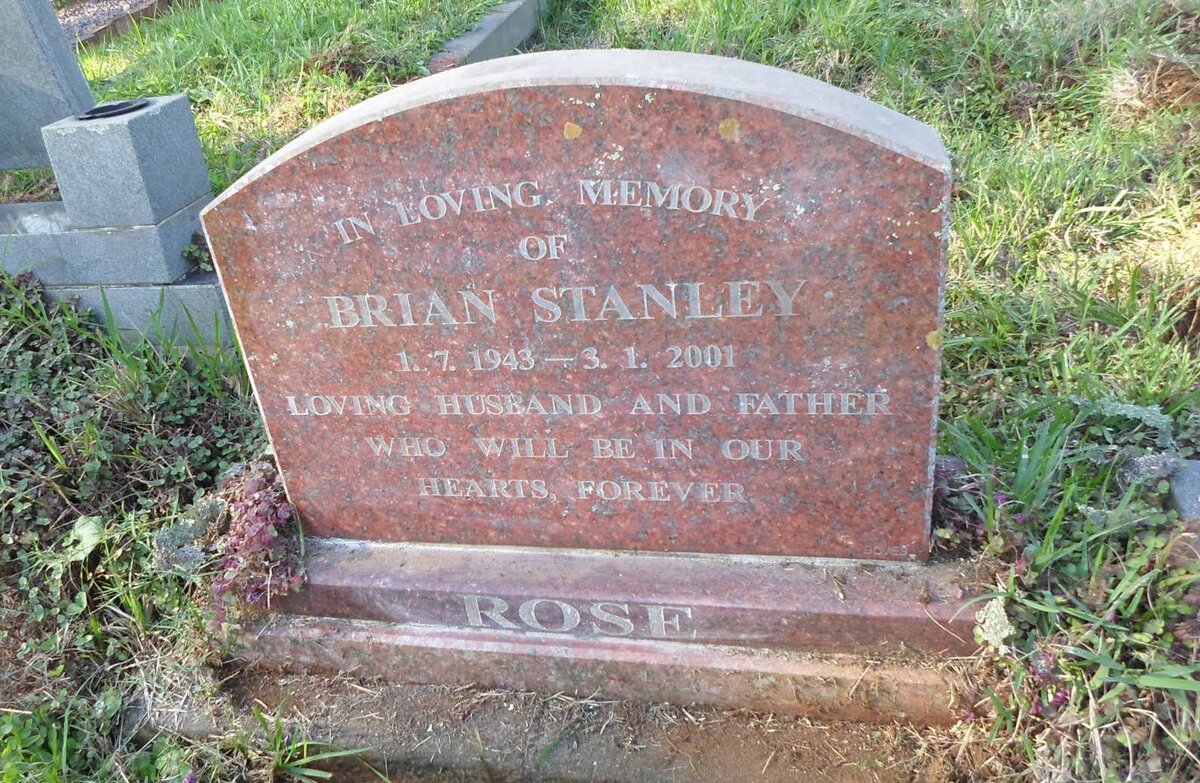 ROSE Brian Stanley 1943-2001