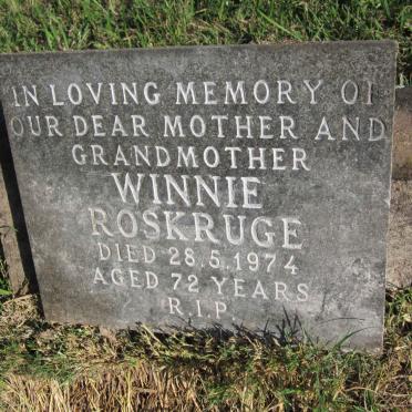 ROSKRUGE Winnie -1974