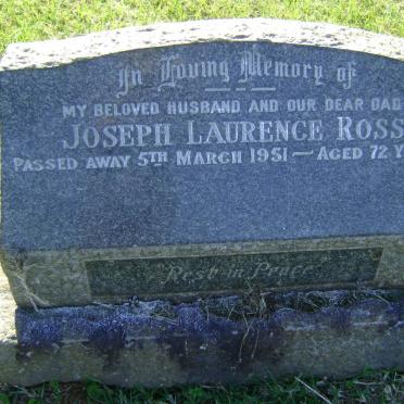 ROSS Joseph Laurence -1951