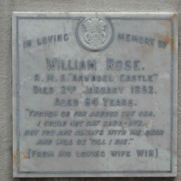 ROSE William -1952
