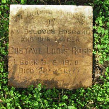 ROSE Gustave Louis 1920-1977