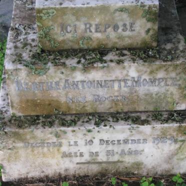 ROGER Marthe -1947 :: MOMPLE Bertha Antoinette nee ROGER -1929