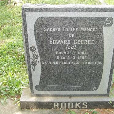 ROOKS Edward George 1904-1986 :: ROOKS Noel Arthur Stephen Eugene -1958 :: ROOKS Andrew Stephen -1929 &amp; Emily -1942