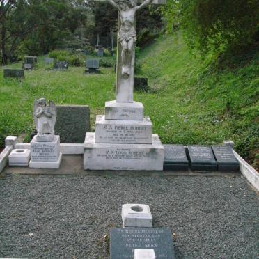 ROBERT M.A. Pierre -1952 :: ROBERT M.N. Louis -1962 :: M. Marie Therese TYACK 1930-1983 :: ROBERT Marie Anthony Pierre 1921-1981