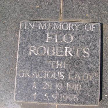 ROBERTS Bertram James Hulett 1908-1963 &amp; Flo 1910-1996