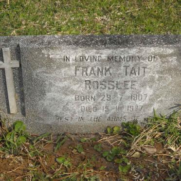 ROSSLEE Frank Tait 1907-1977