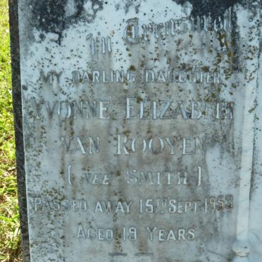 ROOYEN Yvonne Elizabeth, van nee SMITH -1953