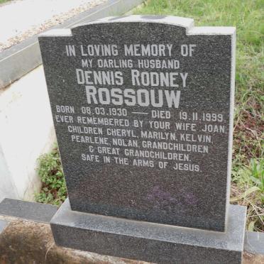 ROSSOUW Dennis Rodney 1930-1999