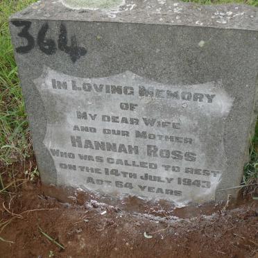 ROSS Hannah -1943
