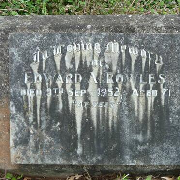 ROWLES Edward -1952