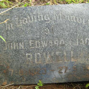 ROWELL John Edward 1923-1982