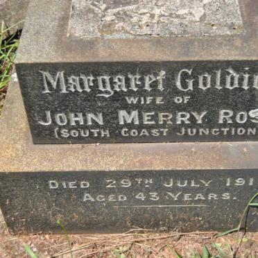 ROSS Margaret Goldie -1918