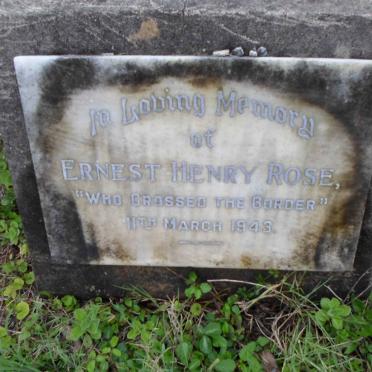 ROSE Ernest Henry -1943