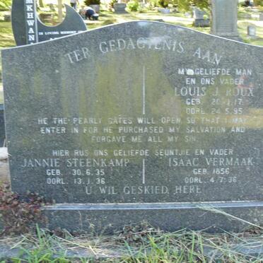 ROUX Louis J. 1917-1995