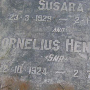ROODT Cornelius Hendrik 1924-1991 &amp; Susanna Elizabeth Susara 1929-1989 :: ROODT Cornelius Hendrik 1948-1958 