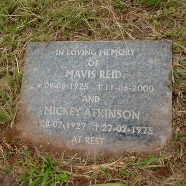 REID Mavis 1925-2000 :: ATKINSON Mickey 1927-1975